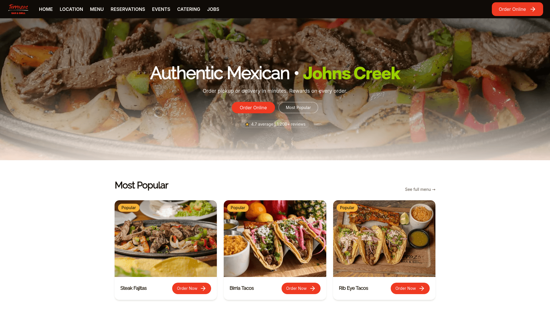 Terrazas Bar and Grill